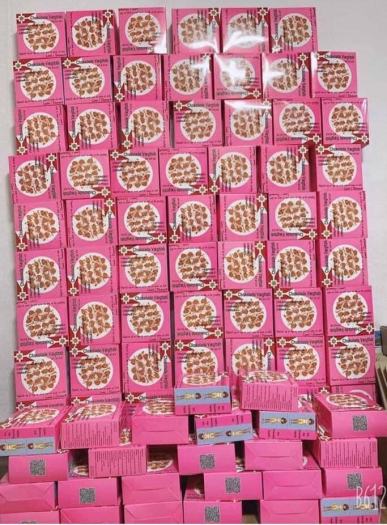 Kẹo socola giảm cân Đan Mạch thần thánh hộp màu Hồng