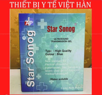 GEL SIÊU ÂM GIÁ TỐT STAR SONOG AN PHÚ, CAN 5 LÍT