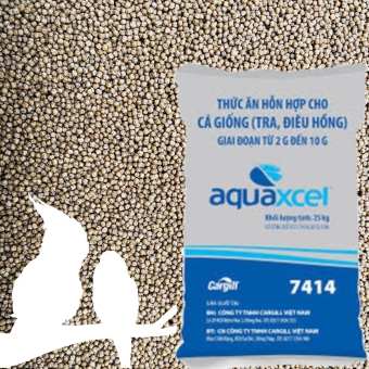 1KG  Cám cá CARGILL 7414 40% đạm cho cá ăn hoặc dùng câu cá,tra,điêu hồng,chép,rô phi