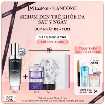 Bộ 4 Bước Dưỡng Da Trẻ Khỏe Rạng Rỡ Lancôme Advanced Génifique