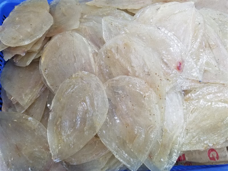 Túi 500gr khô cá bống lá trầu loại 1 đặc biệt túi hút chân không
