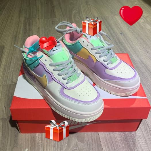 Giày Nike Air Force 1 shadow 7 màu,Full Box dành cho Nam Nữ
