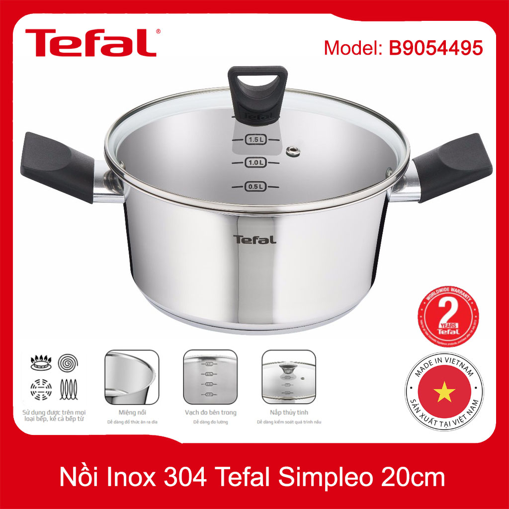 Nồi inox Simpleo 24cm
