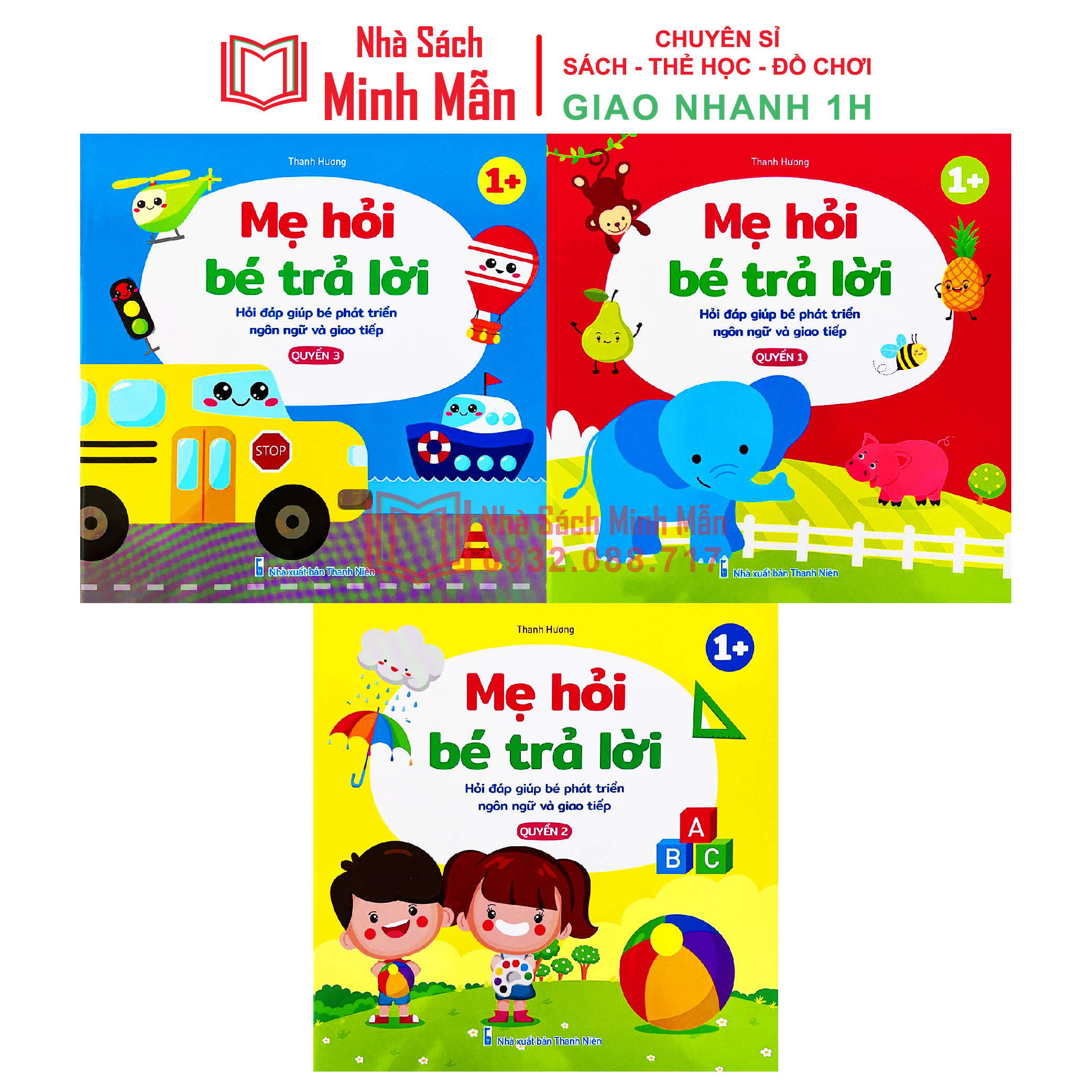 Combo 3 quyển mẹ hỏi bé trả lời