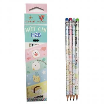 Hộp 12 cây viết chì hb gstar hhh