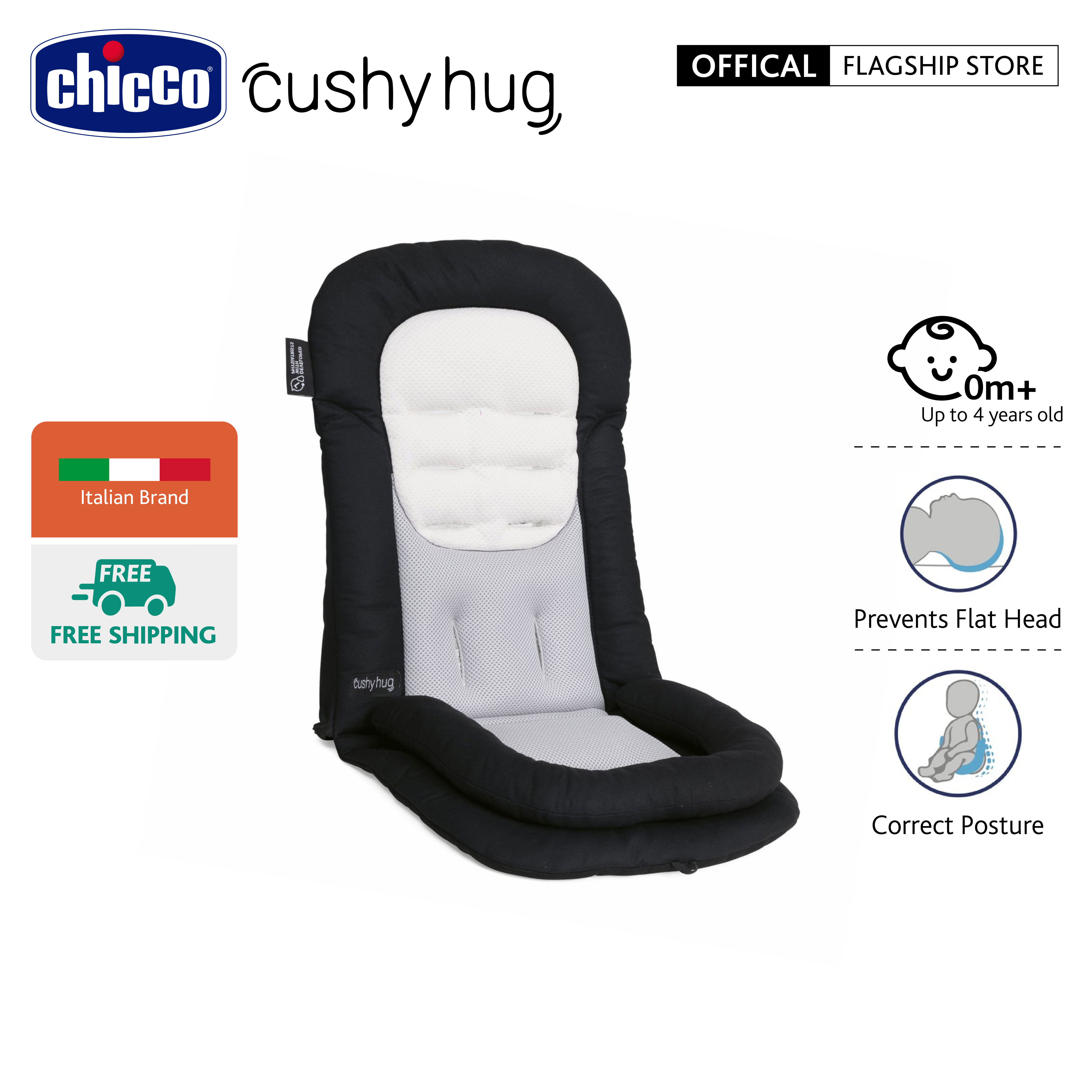 Chicco Polly High Chair Adjustable Seat, Compact Travel