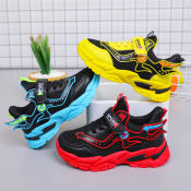 Korean Kids Casual Sneakers with Velcro for Boys