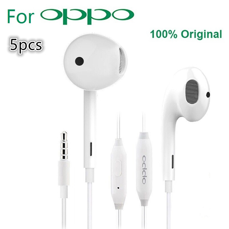 Handsfree Headset Headphone Jack Oppo A5 2020 Earphone Original