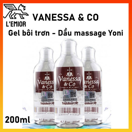 LEMIOR - Dầu Massage Vanessa & Co Nhật Bản, Gel Bôi Trơn Tình Yêu, Dầu Massage Yoni, Dầu Massage Toàn Thân
