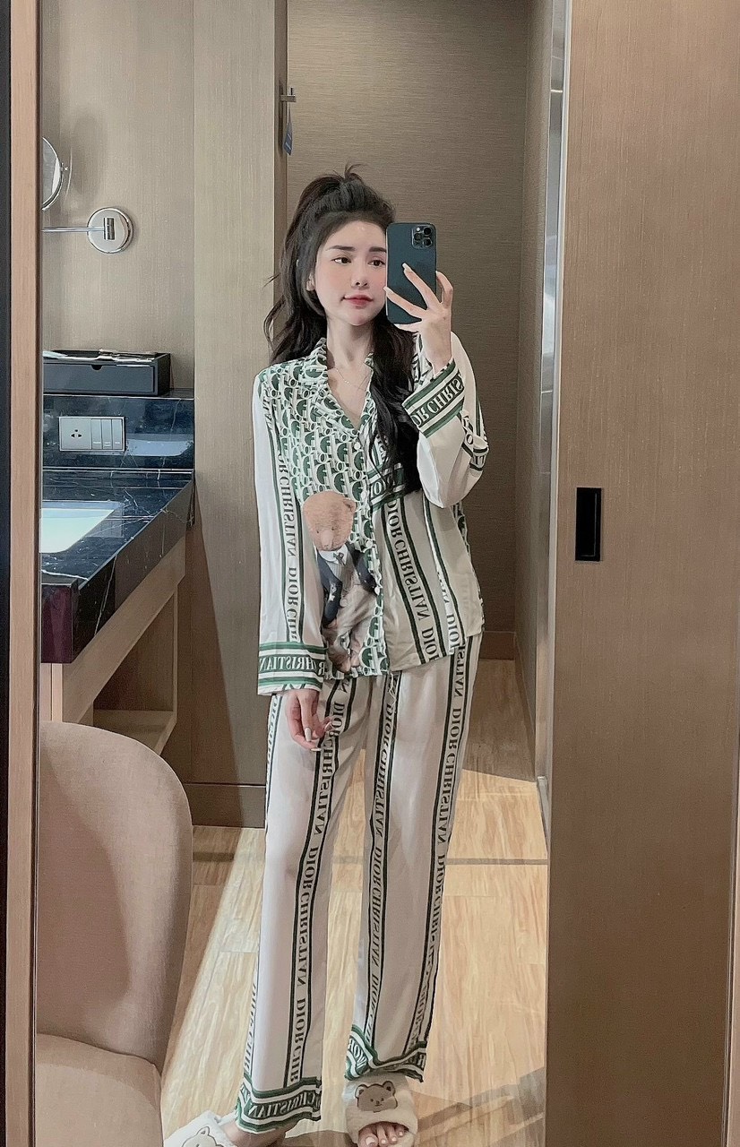 Đồ bộ pijama lụa mango cao cấp prom 40-60ký