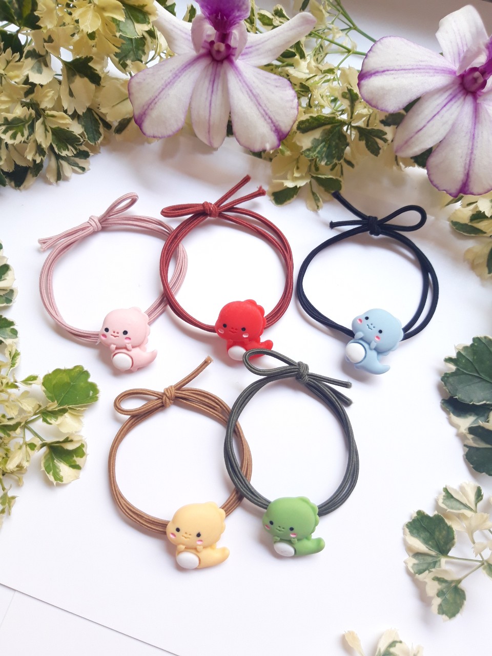 Combo 5 cột tóc khủng long siêu xinh