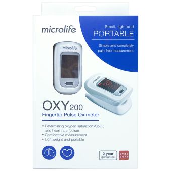 OXY 200 – Máy đo nồng độ Oxy trong máu - microlife