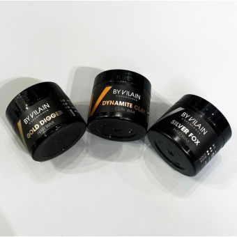 Sỉ 10 lọ Sáp vuốt tóc nam By Vilain Gold Digger , Silver Fox , giữ nếp tóc , tạo kiểu tóc