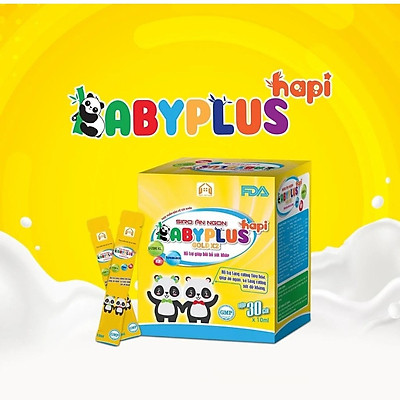 Siro ăn ngon baby plus giúp bé hết biếng ăn, ngủ ngon, tăng cân, tăng sức đề kháng