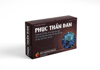 Thuoc Phục thần đan - Giúp dưỡng tâm an thần , giúp dễ đi vào giấc ngủ , sản khoái khi ngủ dậy ,giảm đau đầu , căng thẳng , hồi hộp - 30v