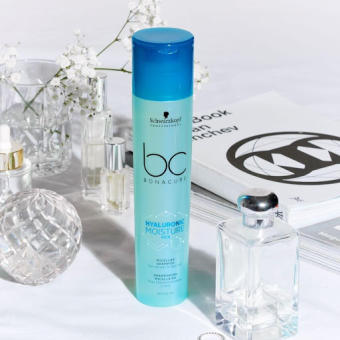 Xịt dưỡng tóc giữ ẩm Schwarzkopf BC Bonacure Hyaluronic Moisture Kick Spray Conditioner cho tóc khô 200ml