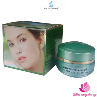 Kem Mụn Thâm Mờ sẹo Trà Xanh - Tinh chất Serum NHẬT VIỆT COSMETICS - 13g