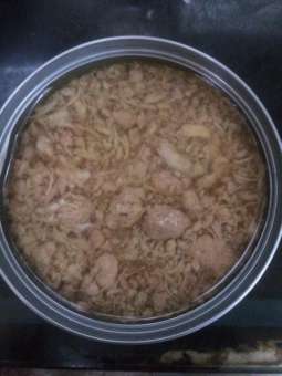 48 lon cá ngừ ngâm dầu 170g (thịt xé)  lon móp không tem