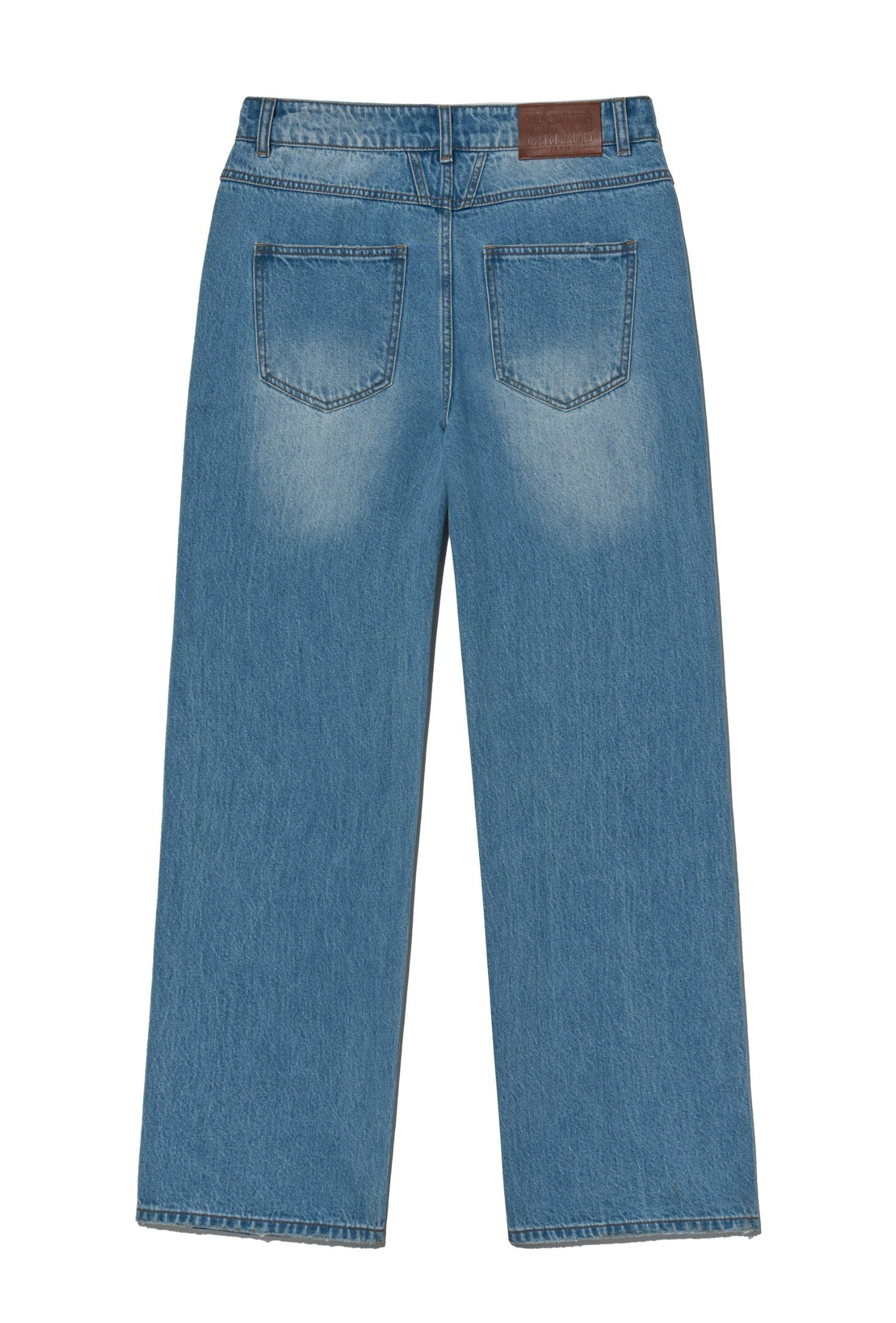 MARITHE FRANCOIS GIRBAUD M Damaged Washing Denim Pants - 2 Colors (2025 New) · v2