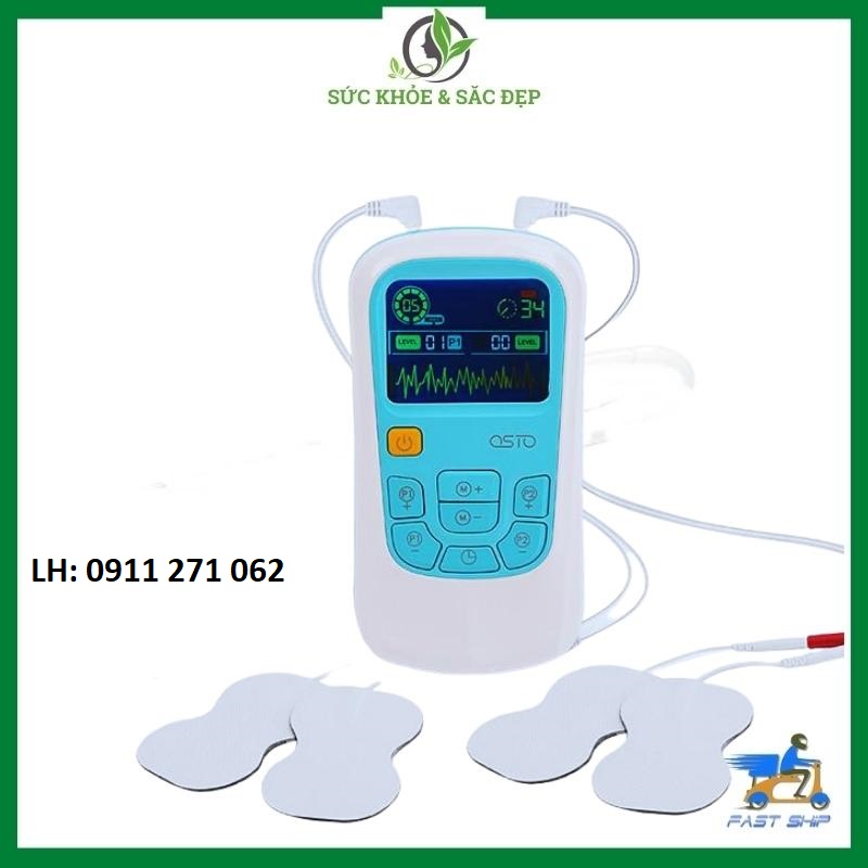 Máy massage xung điện trị liệu, matxa xung điện chạy bằng pin ,máy điện xung,massage trị liệu giảm đau nhức