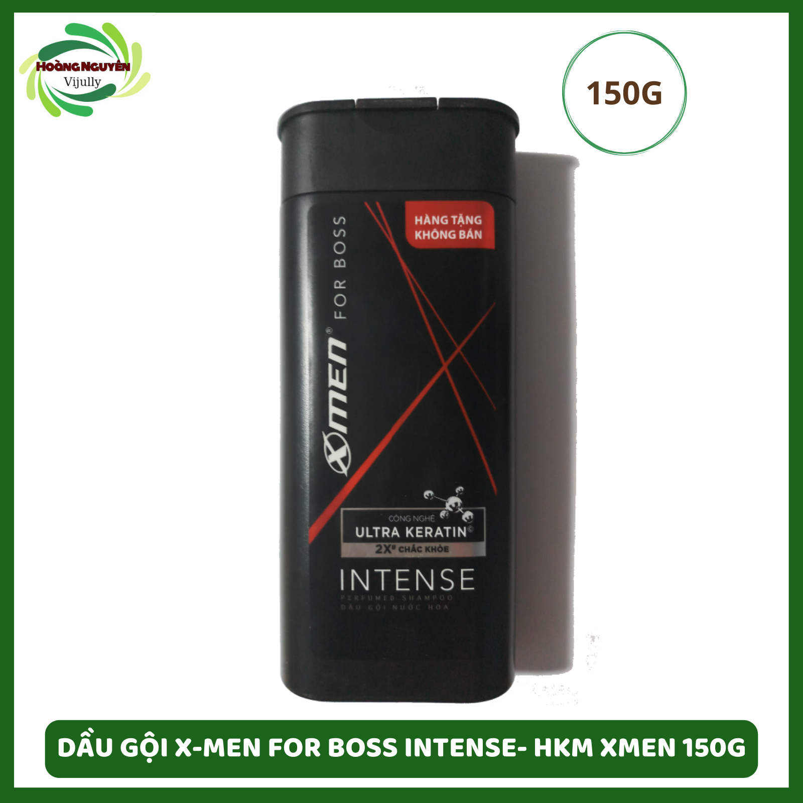 Dầu gội nước hoa X-Men For Boss Intense - Mùi hương trầm đầy nội lực 150G