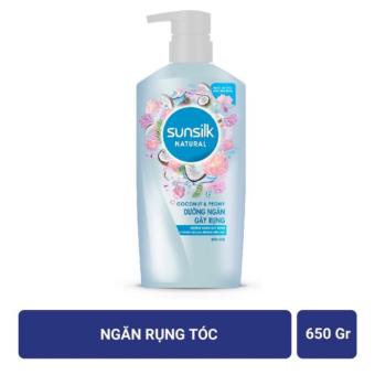 DẦU GỘI SUNSILK MỀM MƯỢT TỎA HƯƠNG 640 g XANH
