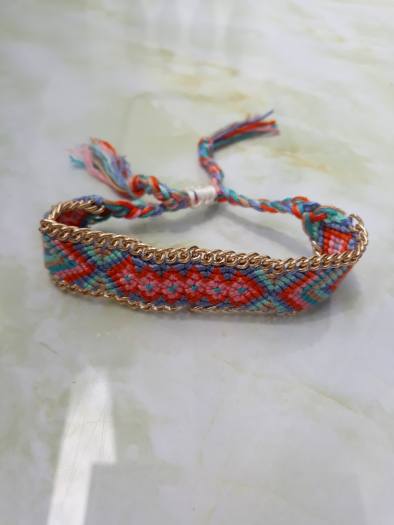 Vòng tay handmade thổ cẩm nam nữ vintage