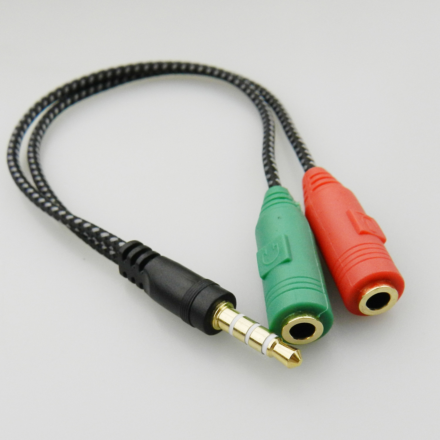 Jack chia audio cáp chuyển đổi mic và loa 3.5m loại tốt
