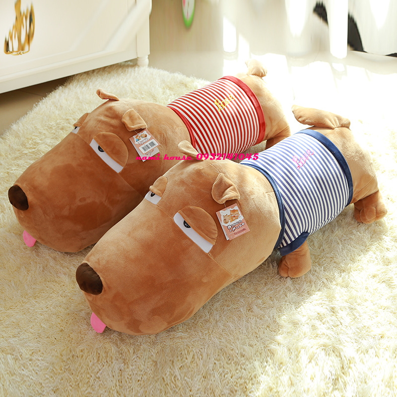 Gấu bông chó puco, thú nhồi bông chó puco các size