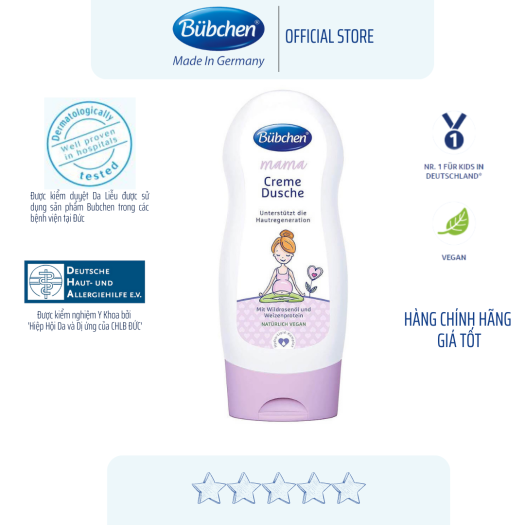 BUBCHEN - Sữa tắm bà bầu Mama Creme Dusche 230ml