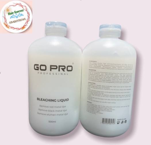 Bóc màu nhuộm bóc đỏ bóc đen GOPRO BIBOP.Bóc tách màu kim loại,màu phủ bóng,không gây hại cho tóc,không khô tóc_Hair forever