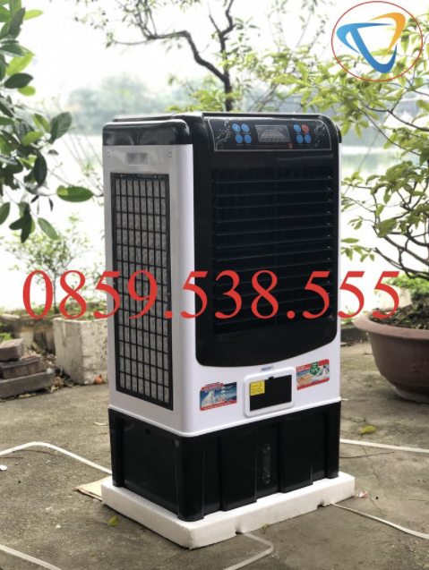Quạt điều hòa hơi nước daihachio hs40 - 50l ⭐freeship extra⭐ có điều khiển từ xa - có bơm tự ngắt - bảo hành 12 tháng❊