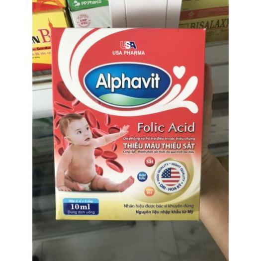 Alphavit bổ sung sắt hộp 20 ống