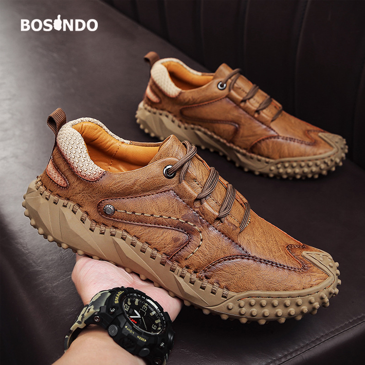 B10 - Sepatu Sneakers Kasual Import Loafers Tali Anti Slip Tidak Licin Tahan Aus Bot Pendek Outdoor Pria Pesta Olahraga Bahan Kulit Kualitas Premium Terbaik New Style 2022 Resmi Formal Informal