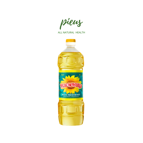 Dầu hướng dương tinh luyện hạng nhất | Refined Deodorised Sunflower Oil First class Maslenitsa 1 Lit/ 2 Lit/ 5 Lit - Dầu ăn nhập khẩu Nga