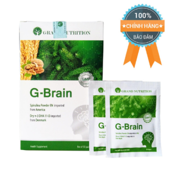 Cốm Trí Não G Brain Cho Trẻ - Cốm Bổ Sung DHA giúp phát triển não bộ, tăng cường sức đề kháng
