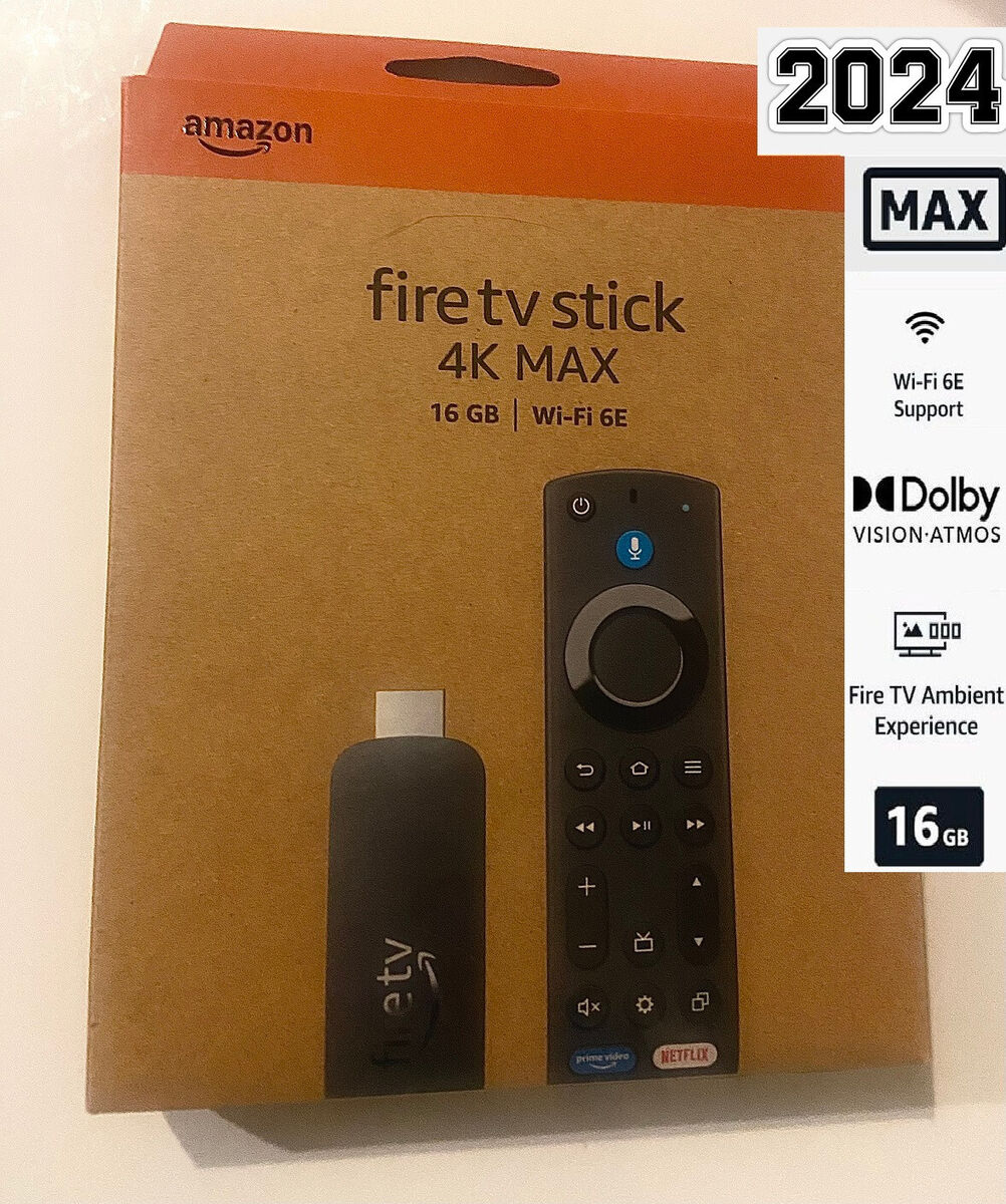 Amazon Fire Tv Stick 4K Max Wi-Fi 6E Streaming Device With Alexa