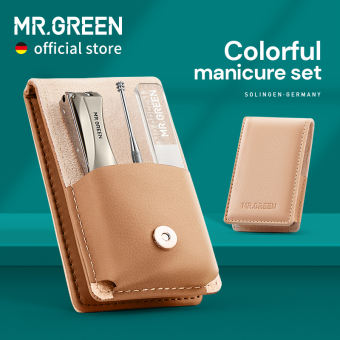 Bộ Dụng Cụ Cắt Móng Tay MR.GREEN Đầy Màu Sắc, Dụng Cụ Cắt Móng Tay Phẫu Thuật Bằng Thép Không Gỉ, Bộ Dụng Cụ Làm Móng Tay Di Động, Quà Tặng Lý Tưởng Cho Bạn Bè Hoặc Gia Đình