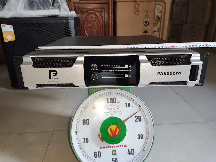 Đẩy công suất Hãng P acoustic Model PA 800 Pro, 36 sò, 2200w, main đỏ ,linh kiện cao cấp, sò Japan, nguồn xuyến đồng, chất lượng chuẩn âm thanh.