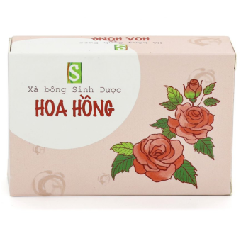 Xà bông thảo dược - Hoa hồng VIETHEALTHY