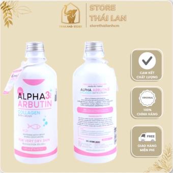 Sữa Tắm Trắng Da ALPHA ARBUTIN 3+ Plus COLLAGEN Bath Cream 350ml