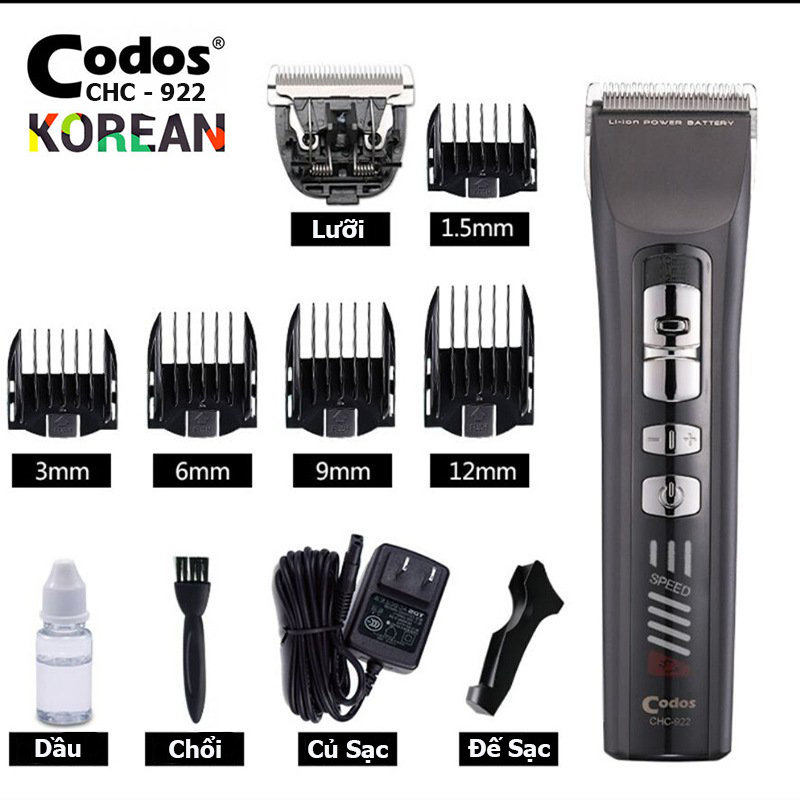 Tông đơ cắt tóc codos 922 cao cấp gdtm