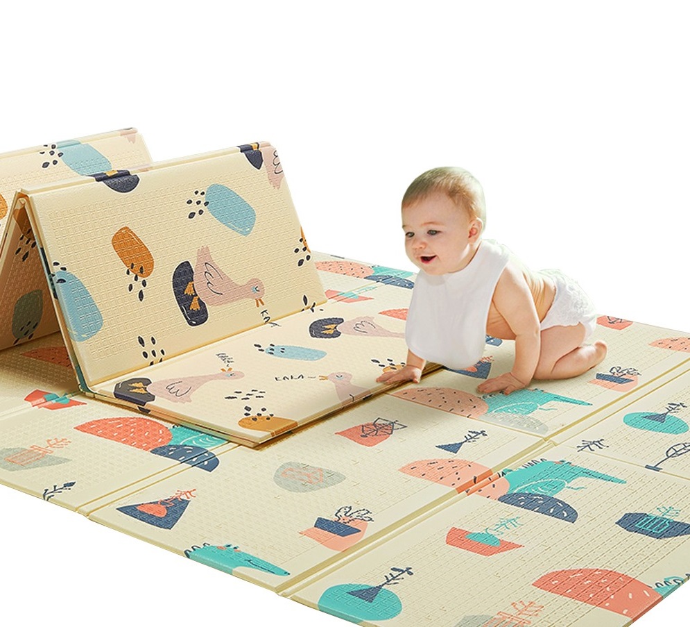 Thảm xốp chống nước gấp gọn cho bé thoải mái cho bé kích thước 1.8 x 2m