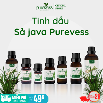 Tinh dầu Sả Java Purevess - tinh dầu xông phòng - tinh dầu đuổi muỗi