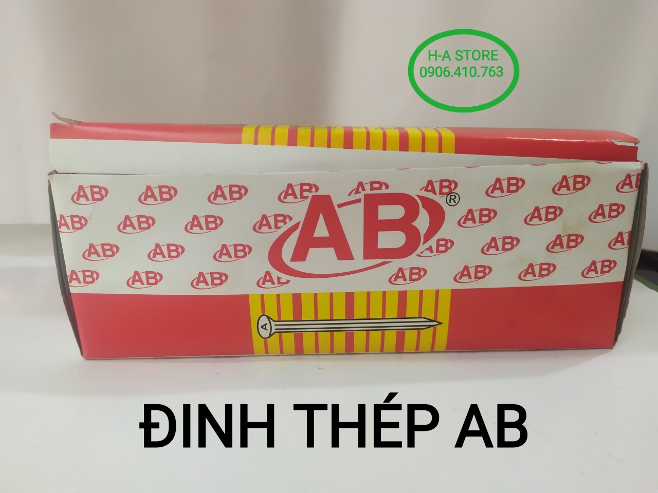 Đinh thép ab đóng tường 2p / 3p / 4p / 5p hộp lớn