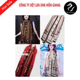 Khăn Lụa Nữ Quàng Cổ Hàng Quảng Châu Cao Cấp Dáng Dài