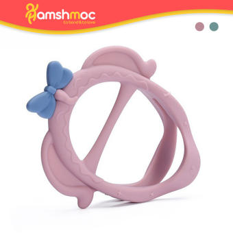 Hamshmoc Đồ Chơi Gặm Nướu Răng Hàm Cho Em Bé Đồ Chơi Gặm Nướu Mát Xa Nhai Chăm Sóc Răng Đồ Chơi Gặm Nướu Núm Vú Giả Vòng Đeo Tay Chống Ăn Ngón Tay