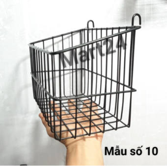 Giỏ cài lưới sắt. giỏ treo khung sắt trang trí - GIỎ 10