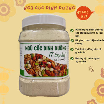 Bột ngũ cốc dinh dưỡng 17 loại hạt
