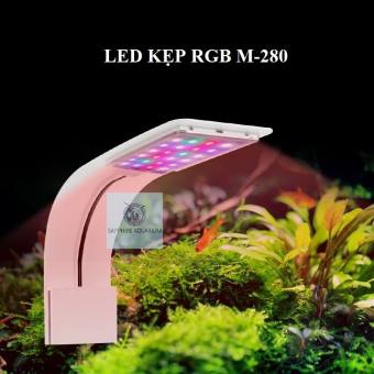 Đèn led kẹp thành bể cá RGB M-280